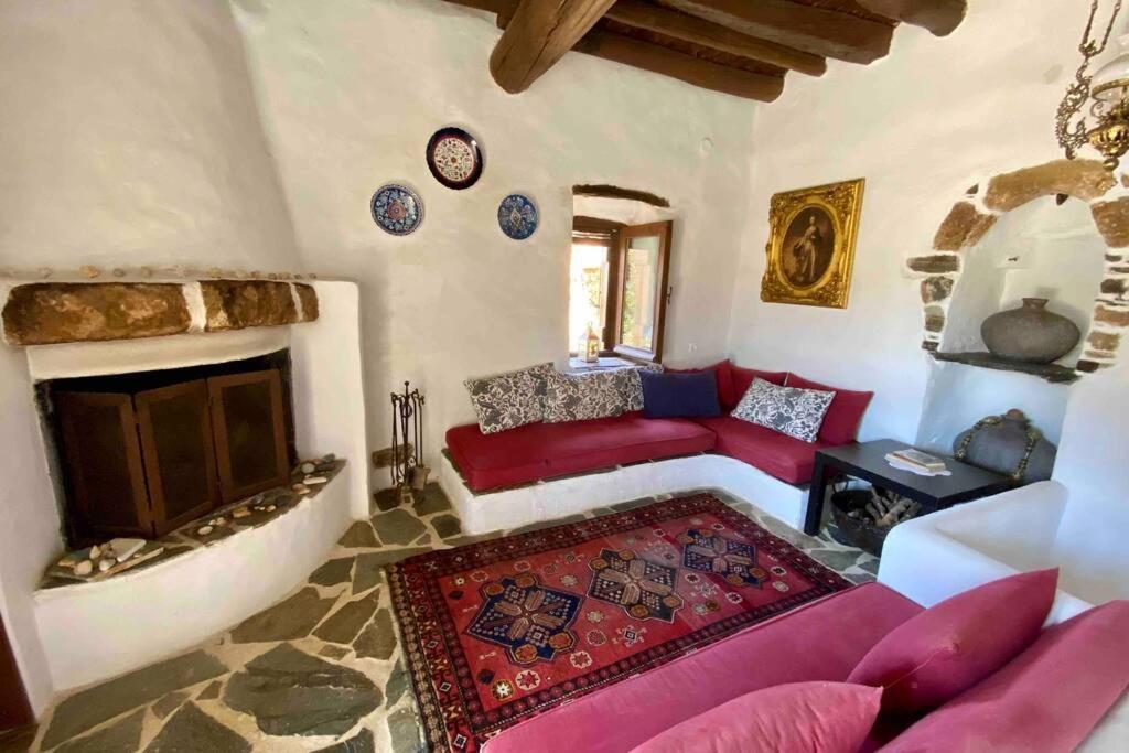 The Old Stone Cottage Karystos  Dış mekan fotoğraf